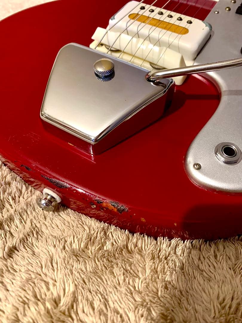 Guyatone LG-85T 60s 国産ビザール 上位機種 赤 リフレット済