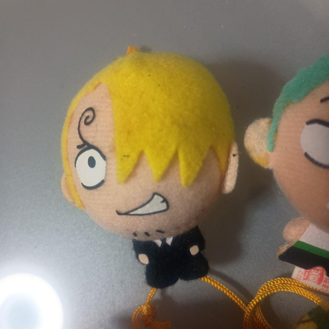 d*3様 ワンピース　ゾロ　サンジ　チョッパー　ウソップ　たま型　ぬいぐるみ　レ