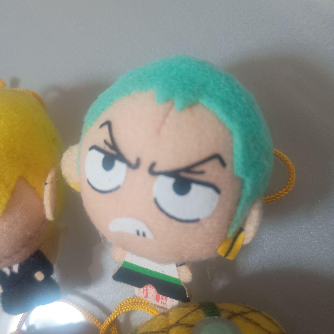 d*3様 ワンピース　ゾロ　サンジ　チョッパー　ウソップ　たま型　ぬいぐるみ　レ