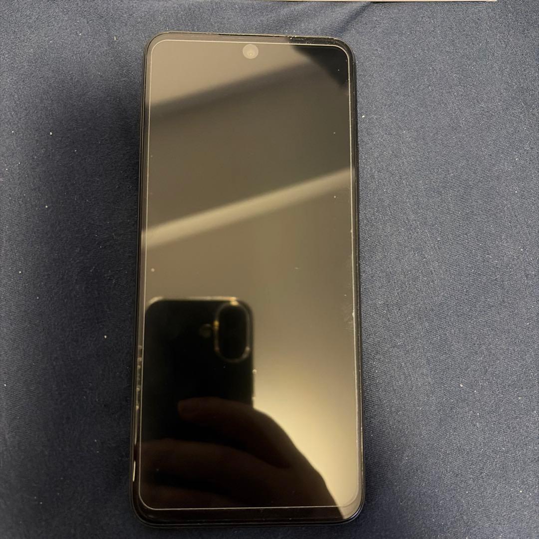 【美品】 Redmi12 5G XIG03 128G ミッドナイトブラック