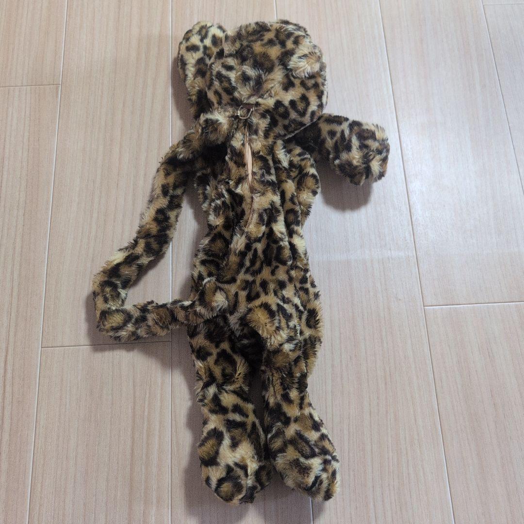 す*ぶ様 くたくたジャガー　明治製菓懸賞非売品　ヒョウ柄 ぬいぐるみ