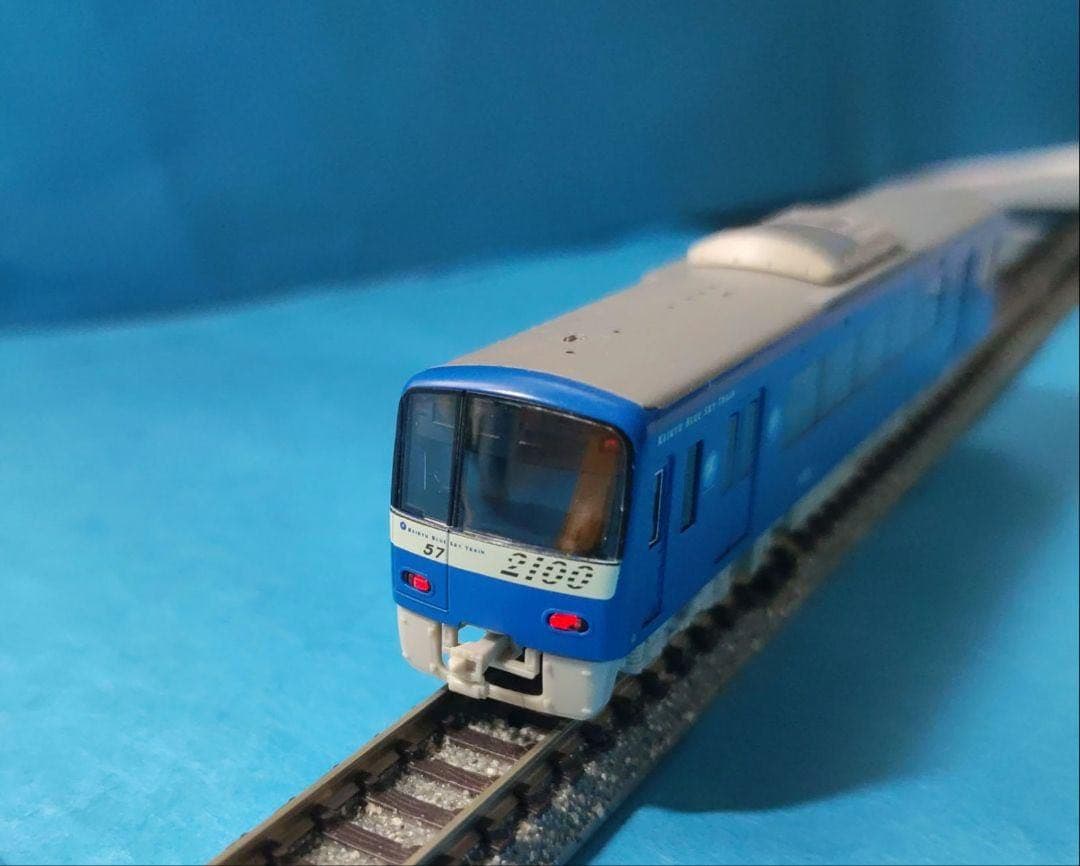 Nゲージ 京急2100形 ブルースカイトレイン 基本4両セット GM製