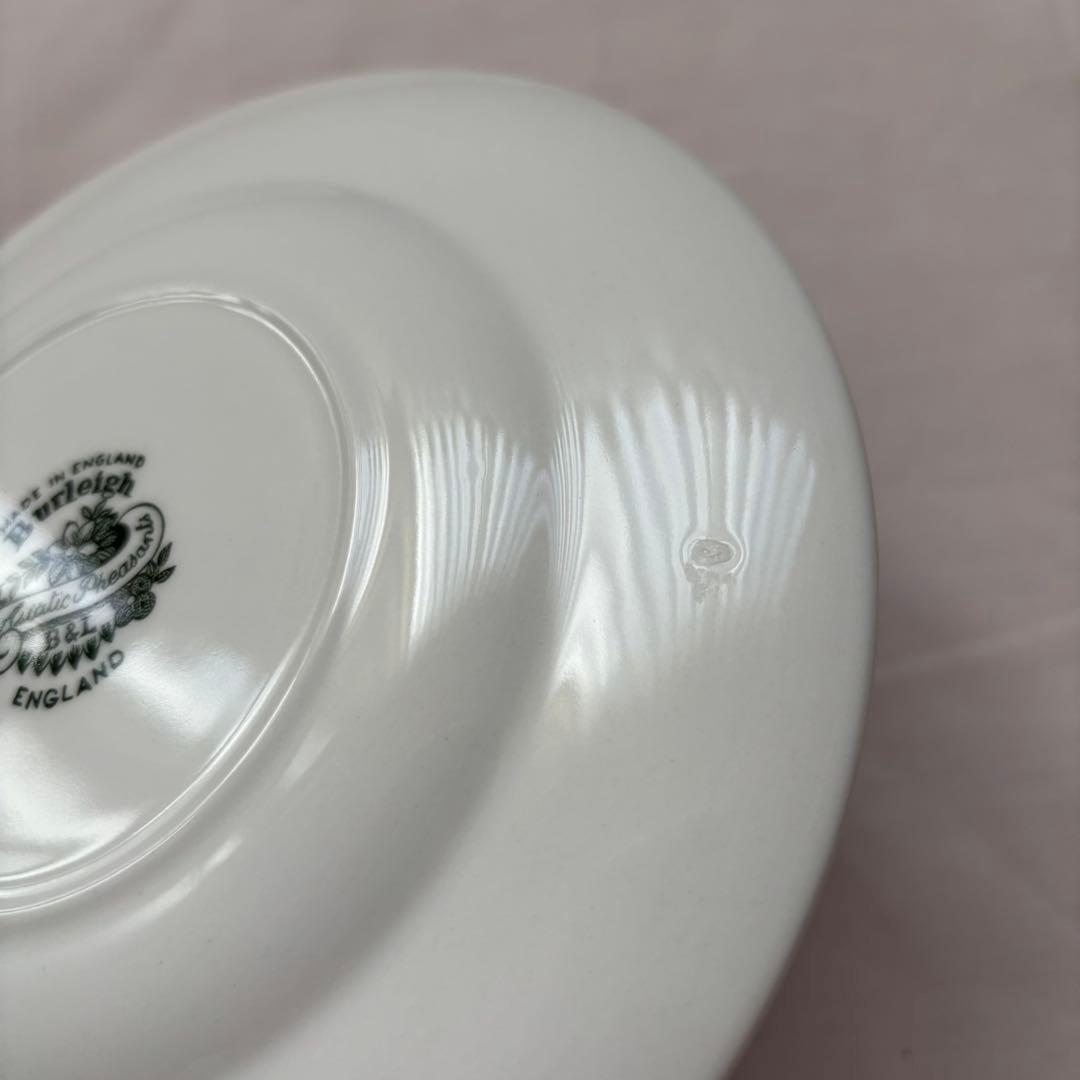 バーレイ　グリーンアジアティックフェザンツ　プレートS2枚セット売り