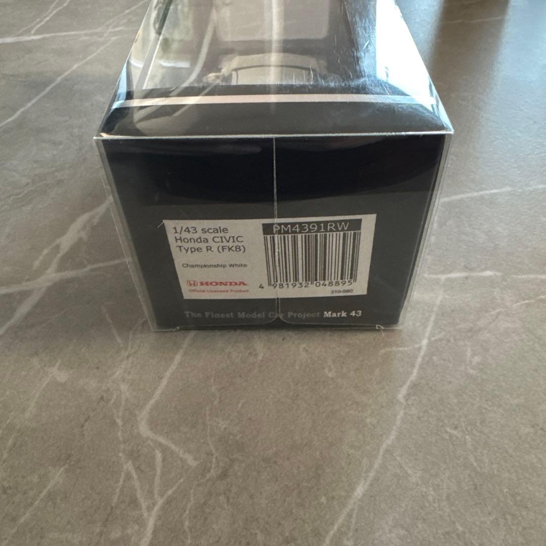 ミニカー Mark43 1/43 scale Honda Civic TypeR FK8
