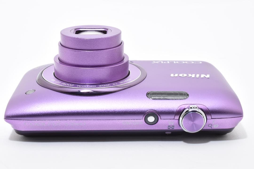 Nikon COOLPIX S3500コンパクトデジタルカメラ パープル ニコン