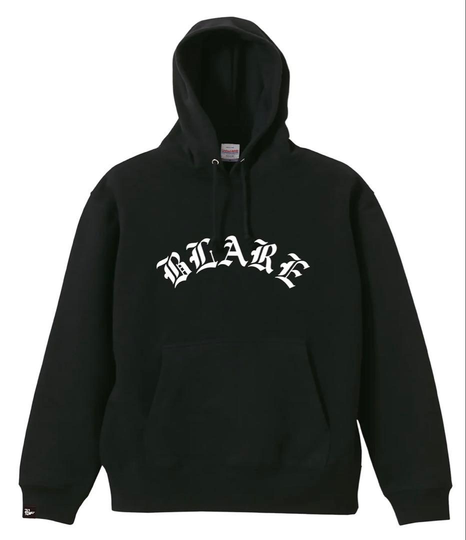 BLARE FEST 2026 ブラックフード付きパーカー