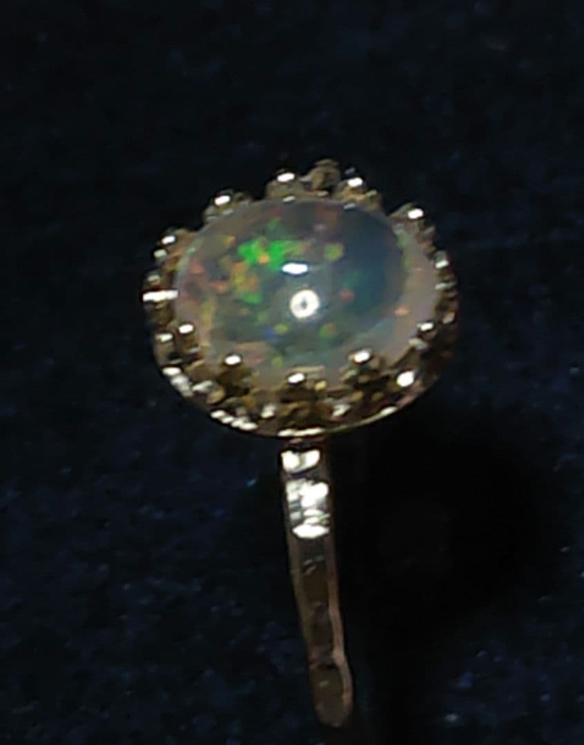 極ネオン　メキシコウォーターオパール　24kgp クラウン