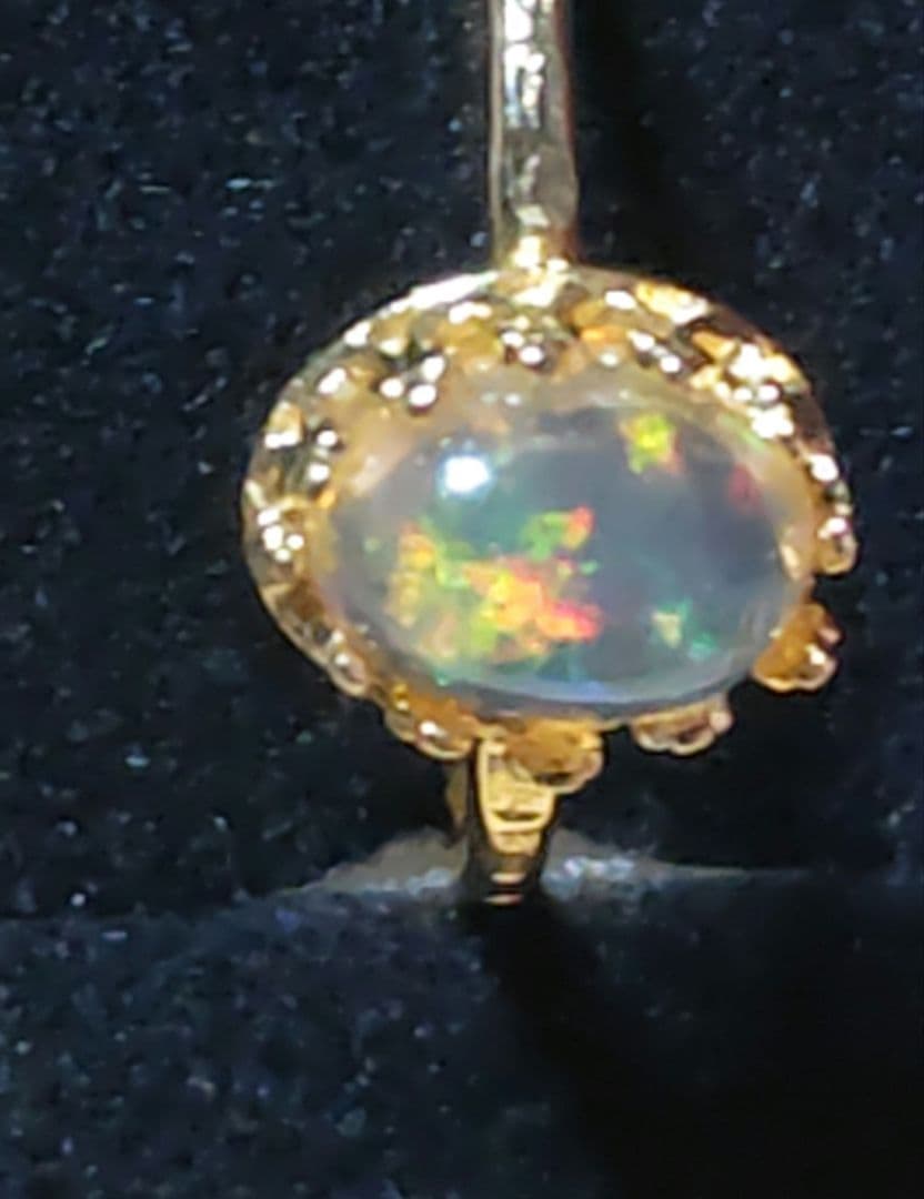 極ネオン　メキシコウォーターオパール　24kgp クラウン