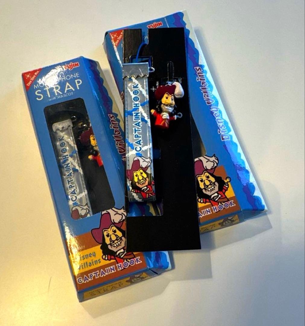 ディズニー キャプテン・フック ストラップ 2個セット