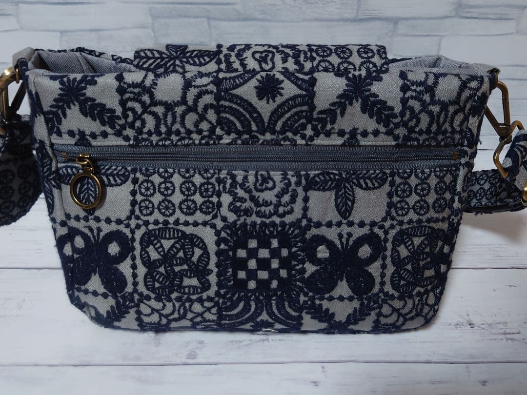 forest tile grey ミナペルホネン カバーバッグ