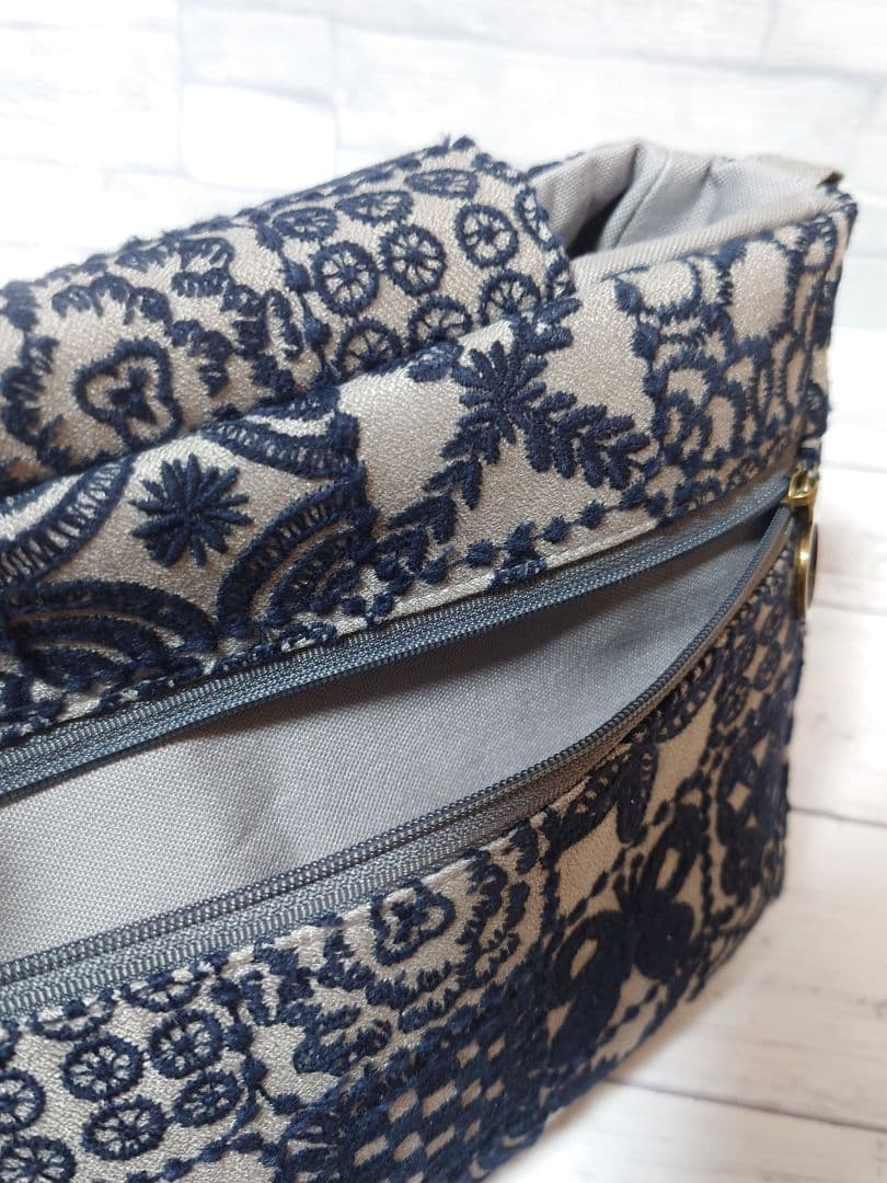 forest tile grey ミナペルホネン カバーバッグ