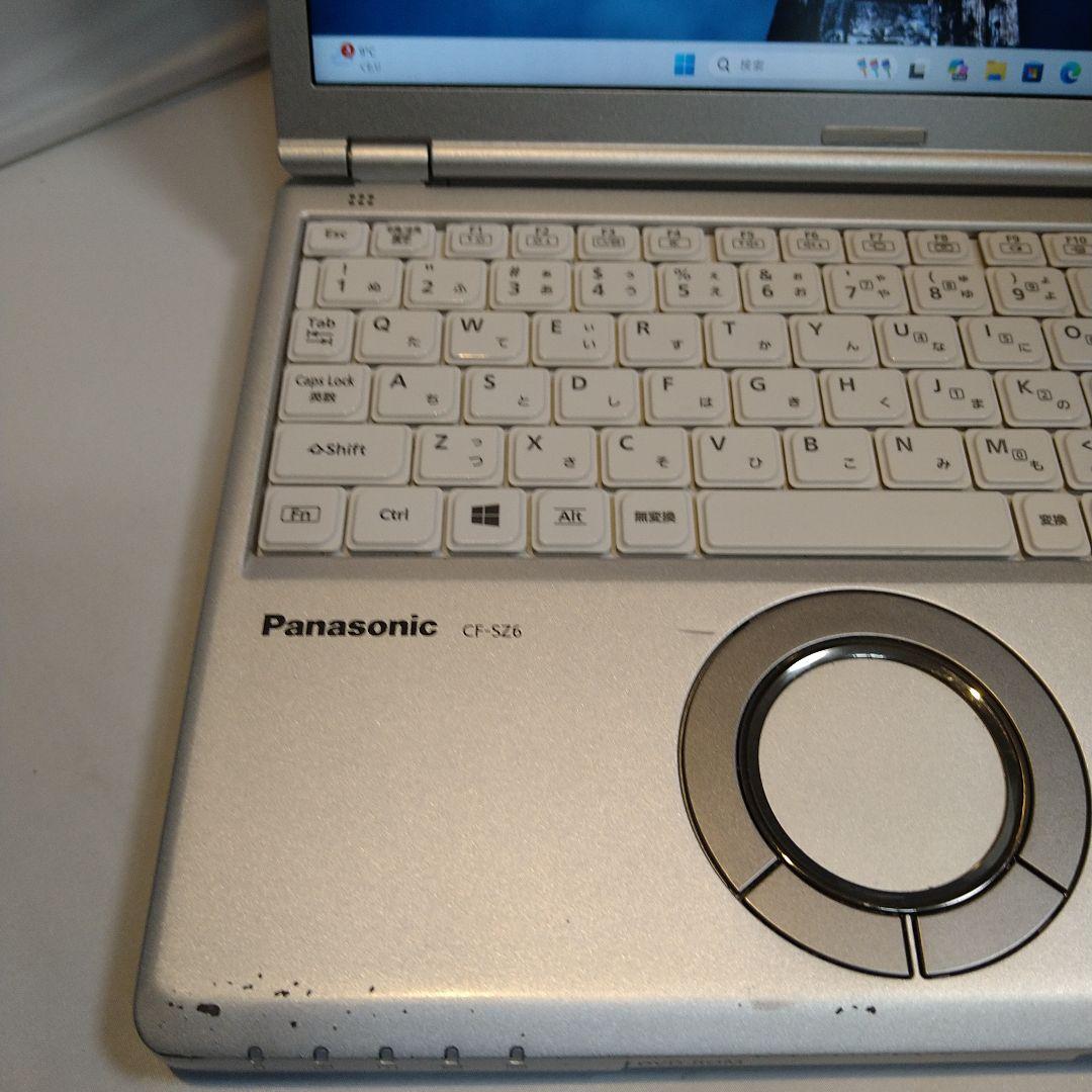 レッツノート CF-SZ6 第7世代i5 メモリ8GB SSD256GB DVD