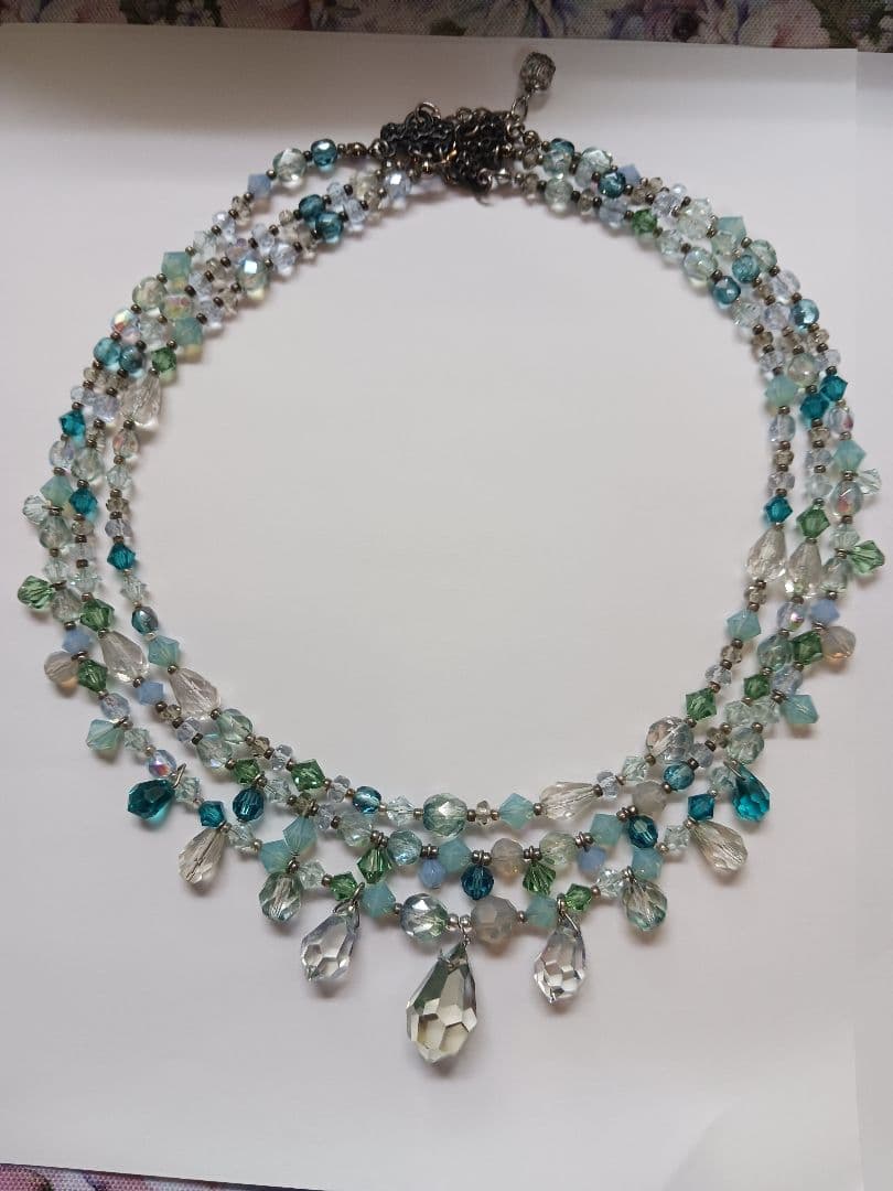 ✨作家さん手作りネックレス&イヤリング✨　一点もの✨