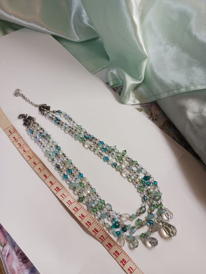 ✨作家さん手作りネックレス&イヤリング✨　一点もの✨