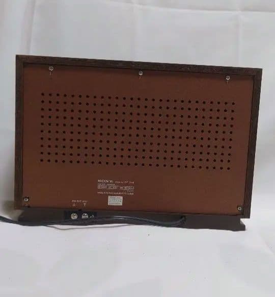 【美品】SONY ICF-9740 AM/FM ホームラジオ