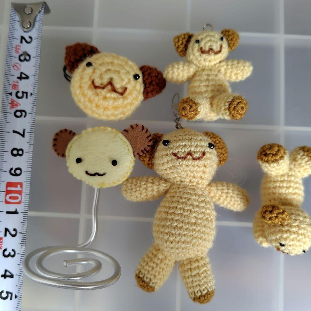 ぷんくまプンクマPUNKUMAマザーグースの森 かわいいあみぐるみセット 9体