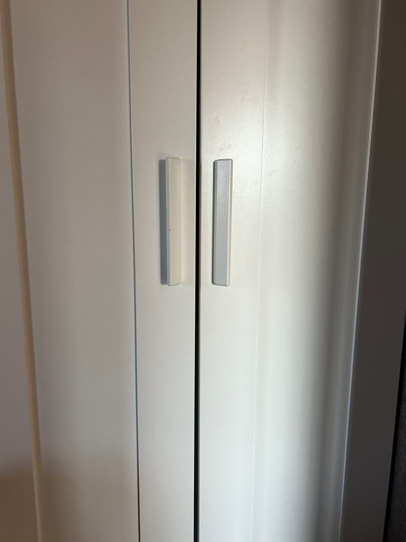 Ikea BRIMNES ブリムネス ワードローブ 扉2枚付, ホワイト