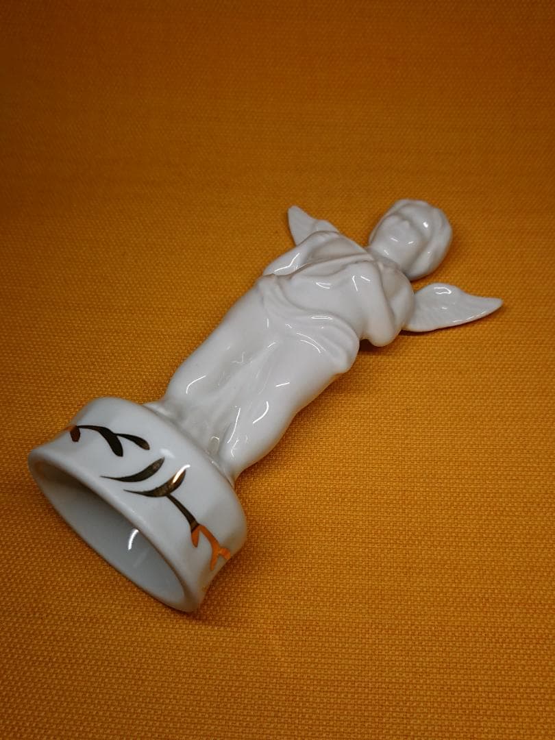 人形　天使　陶器　オブジェ　置物　インテリア　工芸品　美術品　A1010
