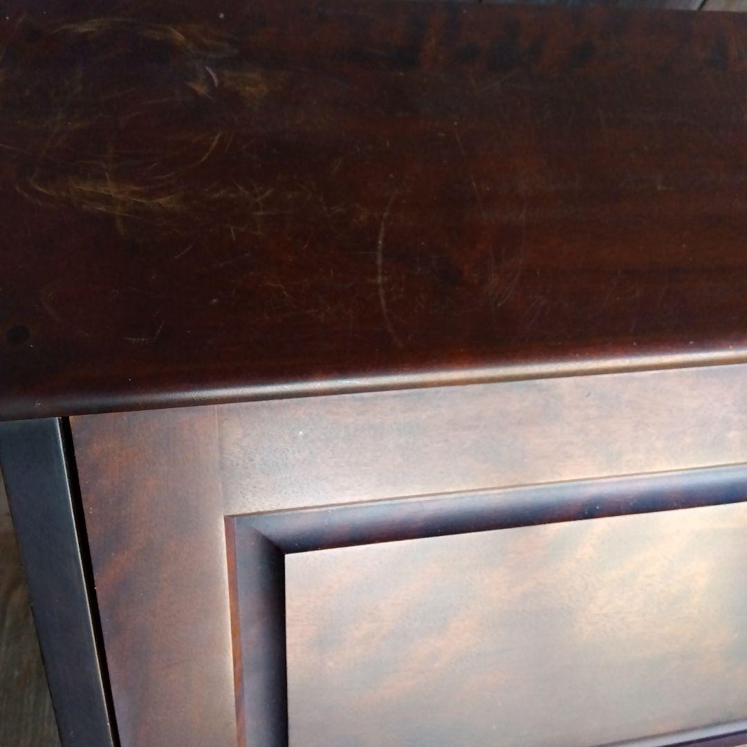 ライティングビューロー　北海道民芸　アンティーク　チェスト　学習机