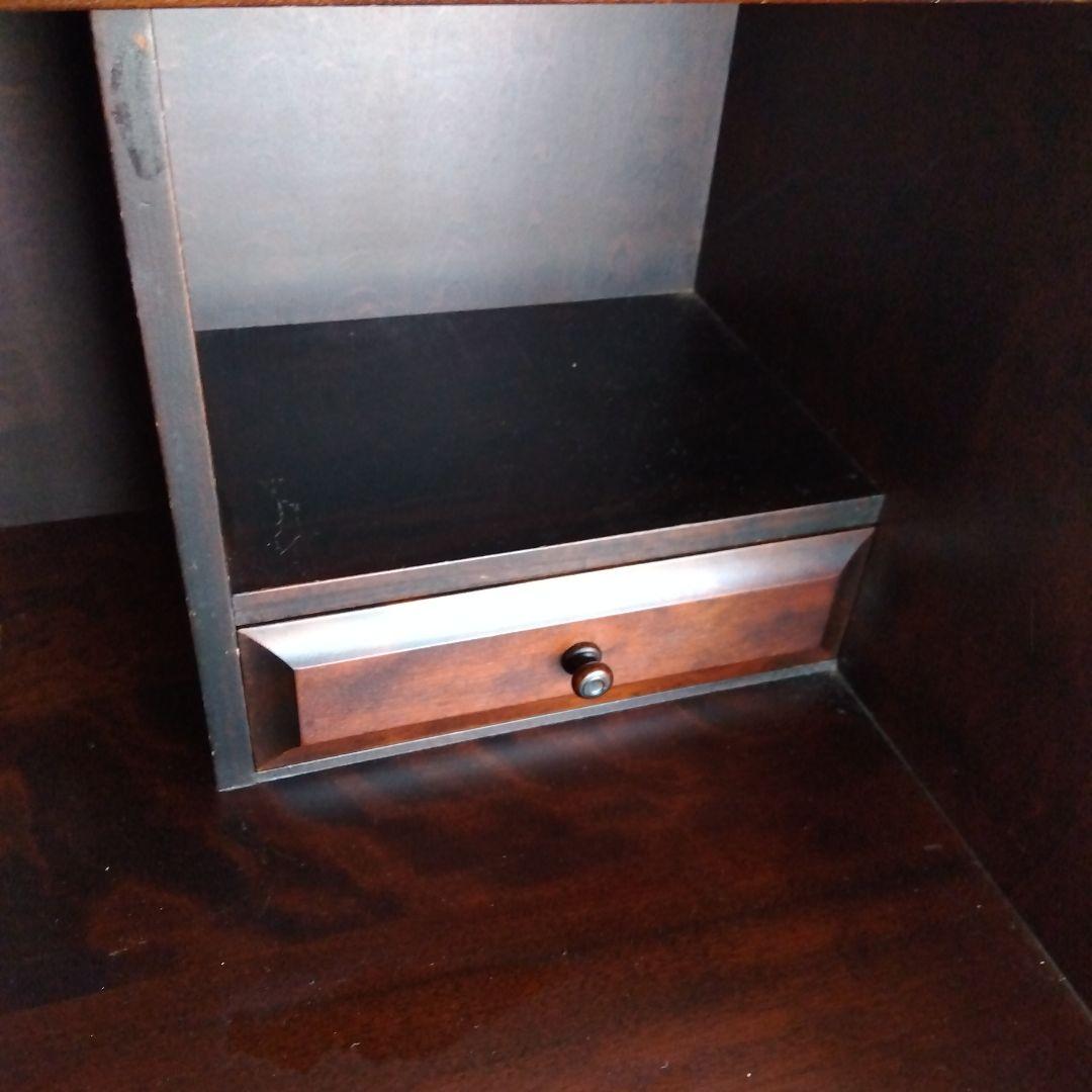 ライティングビューロー　北海道民芸　アンティーク　チェスト　学習机