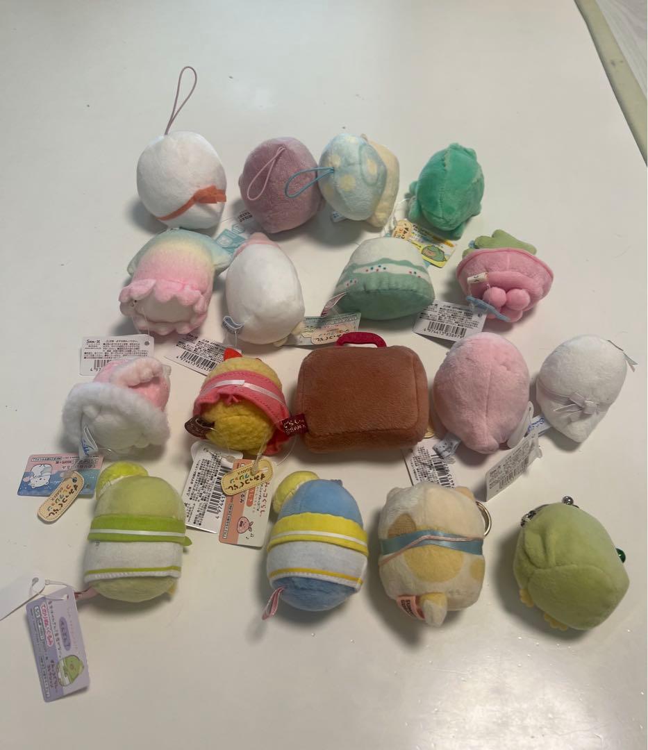 すみっコぐらし　てのりぬいぐるみ他17点まとめ売り