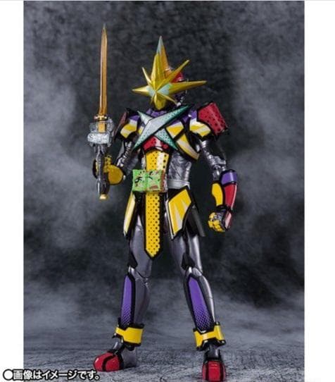 S.H.Figuarts 仮面ライダー最光 金の武器 銀の武器　セイバー