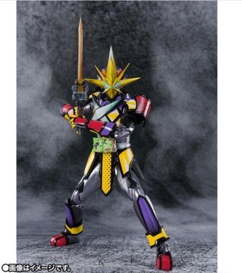 S.H.Figuarts 仮面ライダー最光 金の武器 銀の武器　セイバー