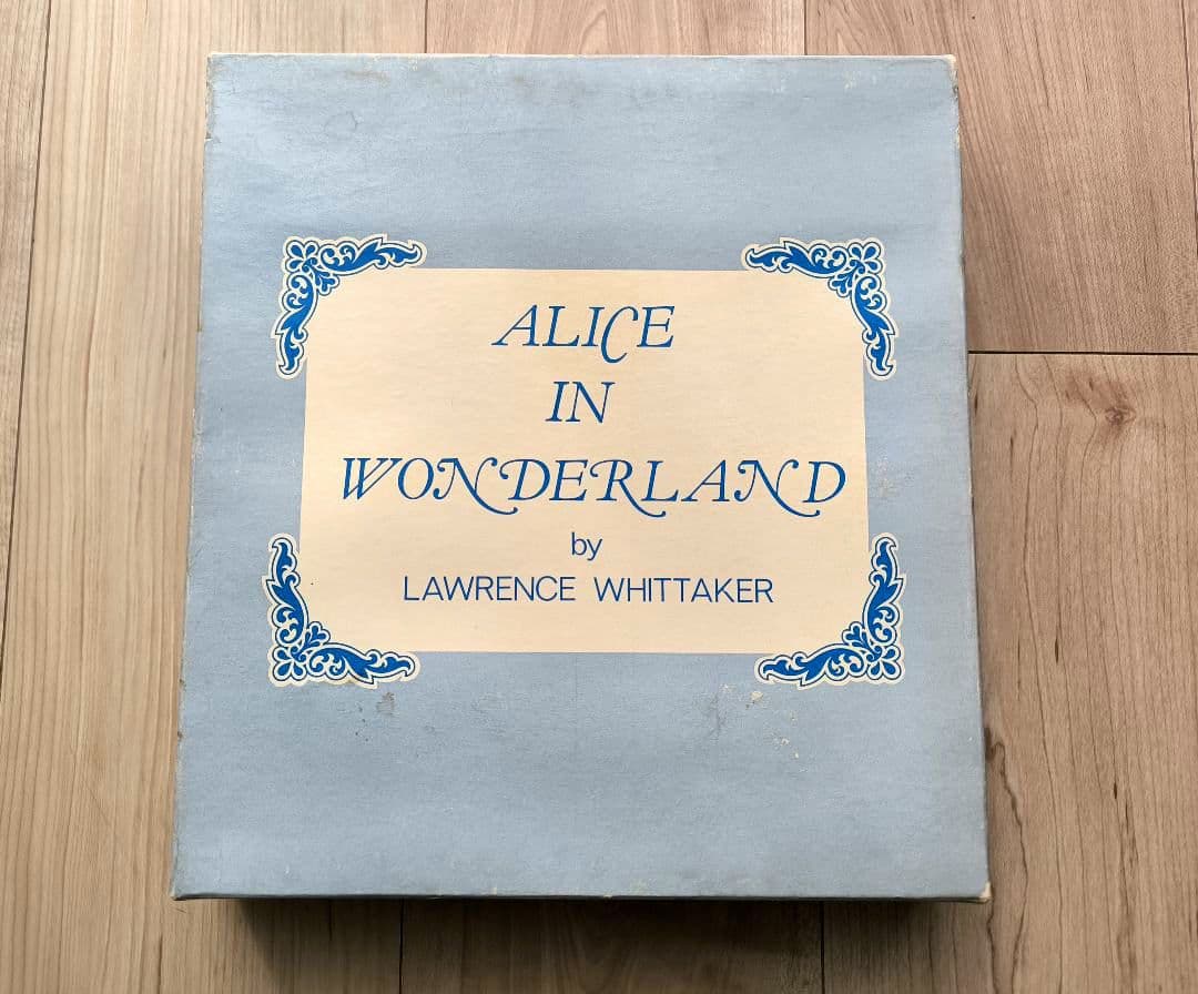 限定品 不思議の国のアリス 日本未発売 ウサギ 猫 陶器 絵皿 プレート飾り皿