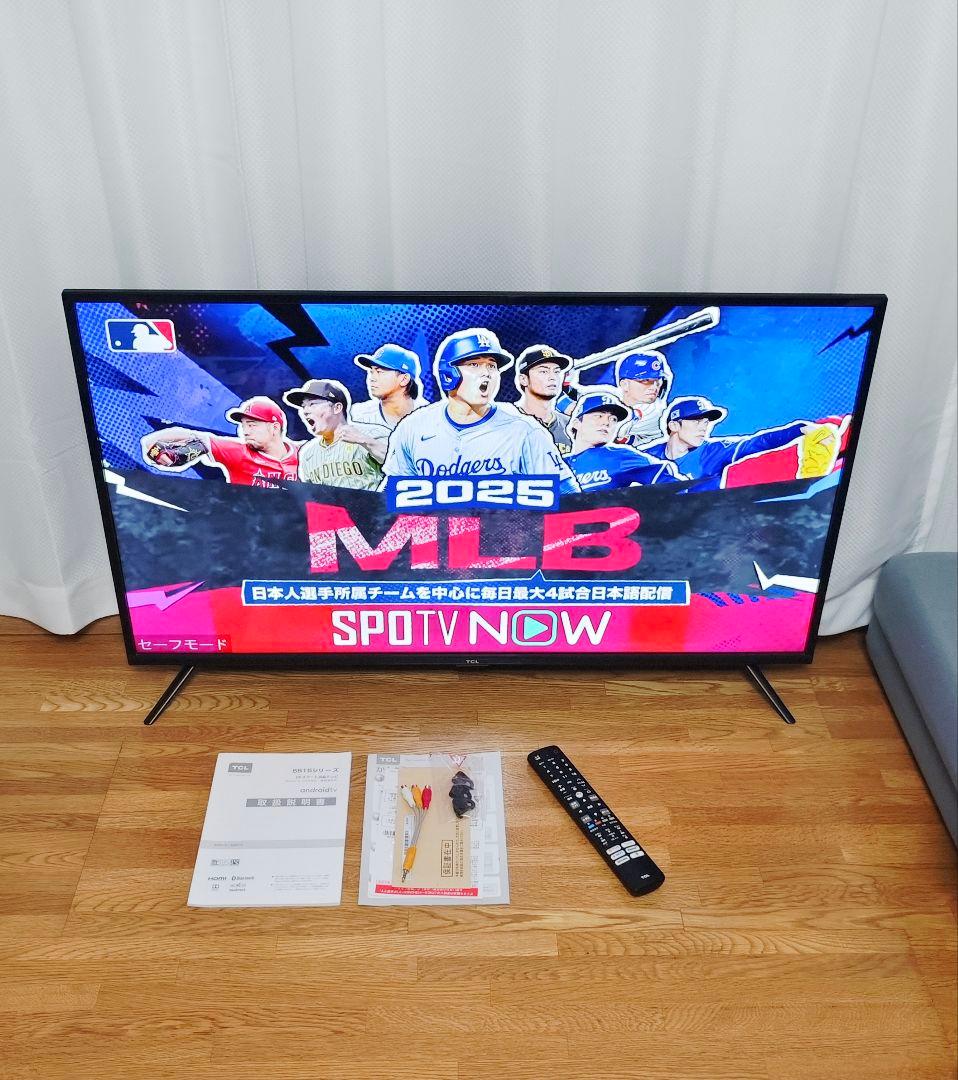 TCL Wi-Fiスマート液晶テレビ 40型　ネット動画／地上波等
