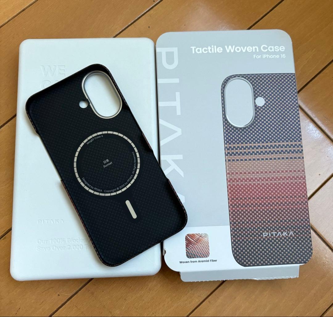 【開封のみ】pitaka tactile woven case iPhone16