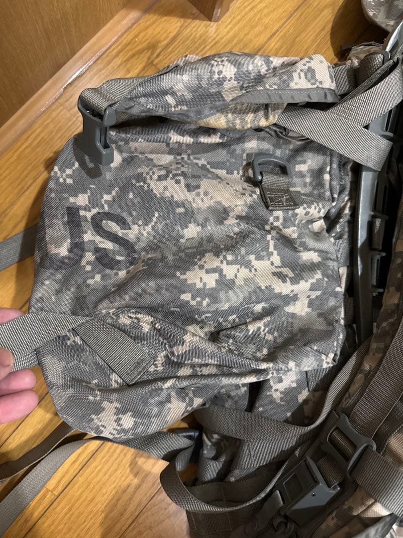 米軍 MOLLE II ラージリュック ACU UCP 実物 フレーム付