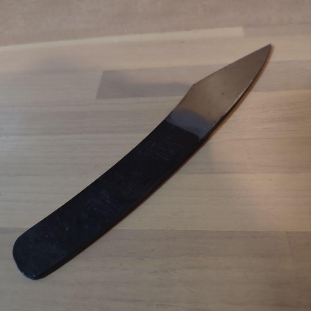 接木刀　切出し小刀　片刃　紋治郎作