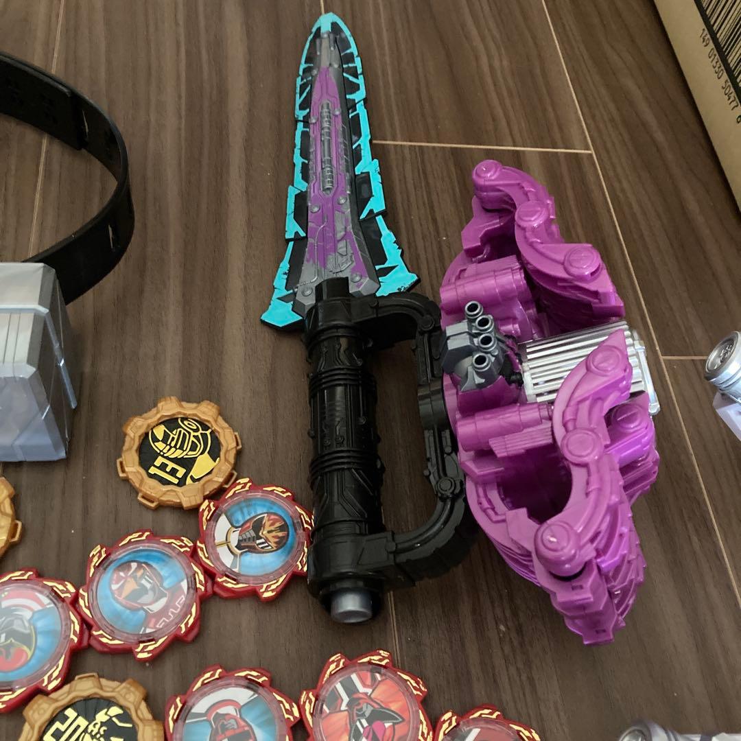 vsチェンジャー　ルパンマグナム　忍者一番刀　セイザブラスター センタイギア