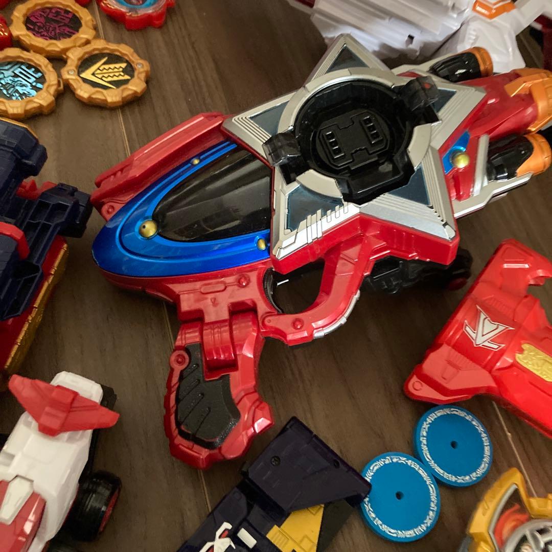 vsチェンジャー　ルパンマグナム　忍者一番刀　セイザブラスター センタイギア