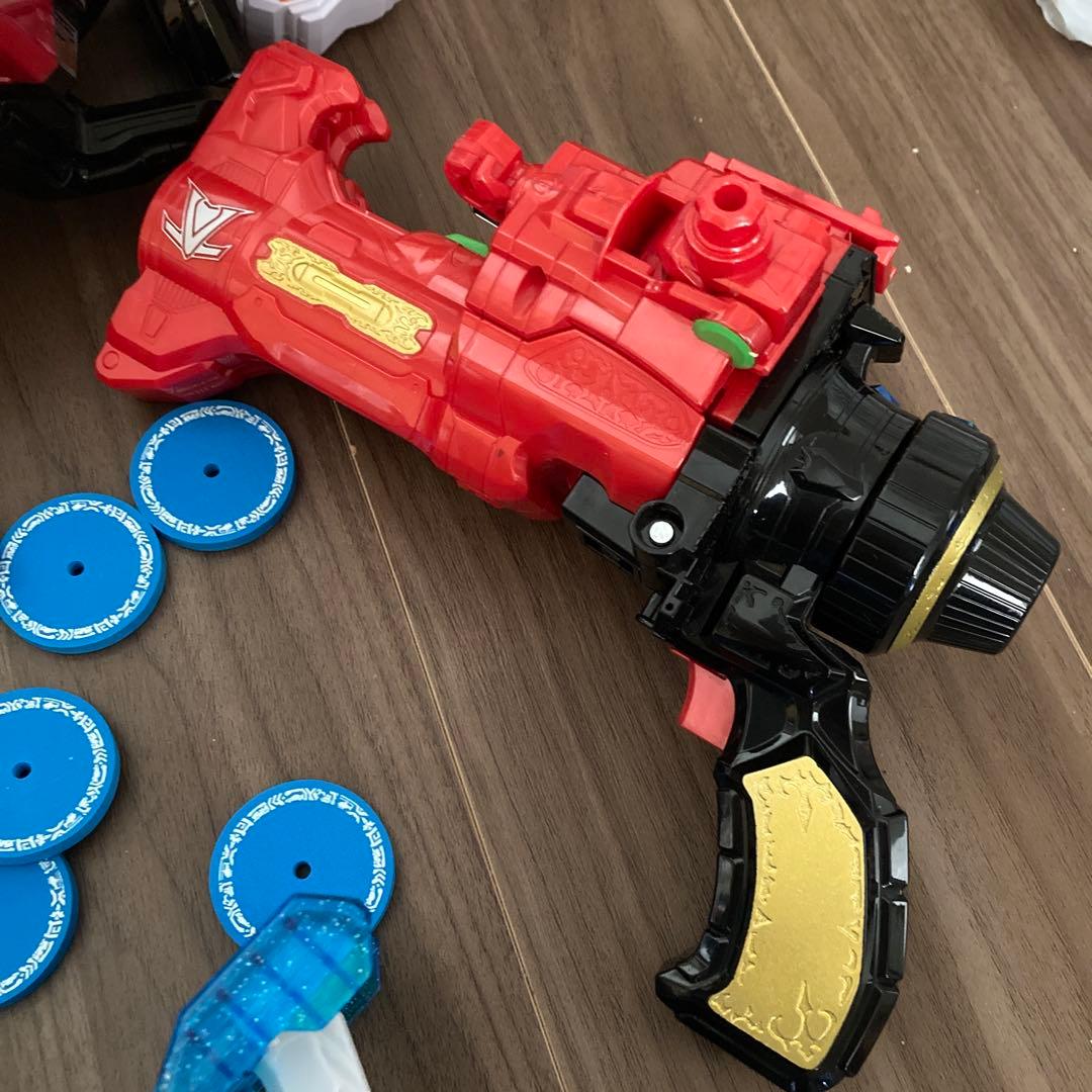 vsチェンジャー　ルパンマグナム　忍者一番刀　セイザブラスター センタイギア