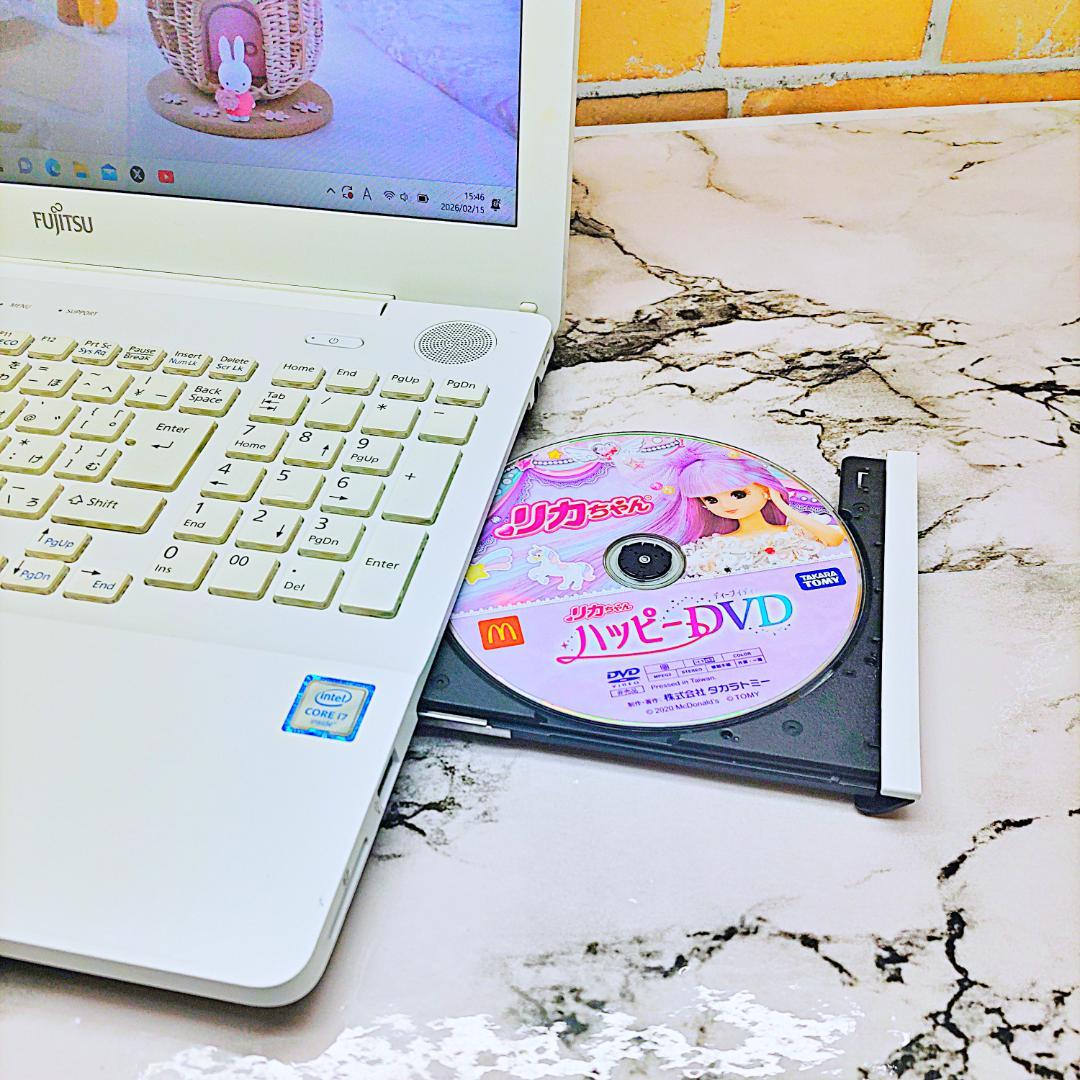 初心者さん向け簡単ノートパソコン❤️爆速SSD❤️高性能i7✨ハイスぺPC☘️