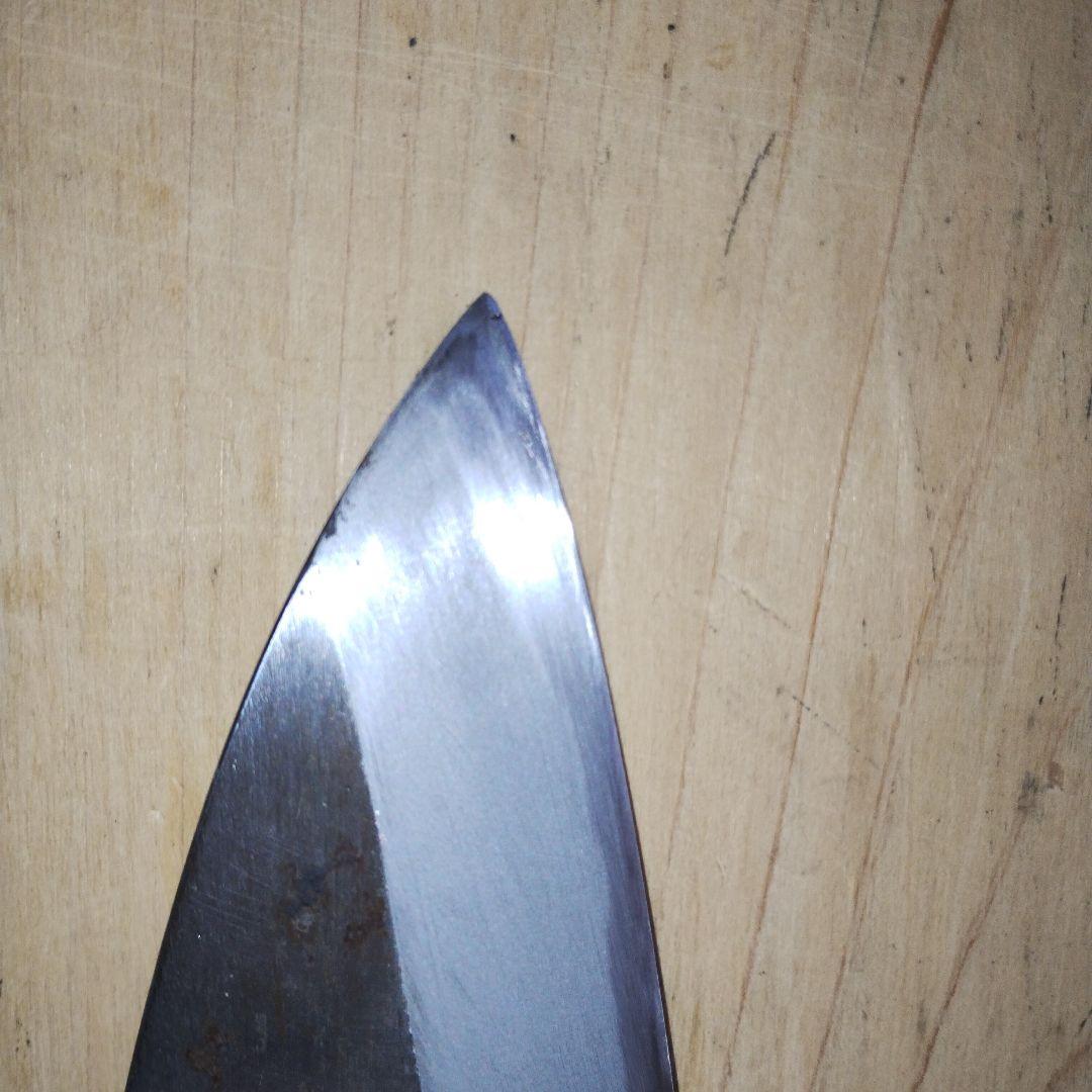 久元作　出刃包丁　全長335mm