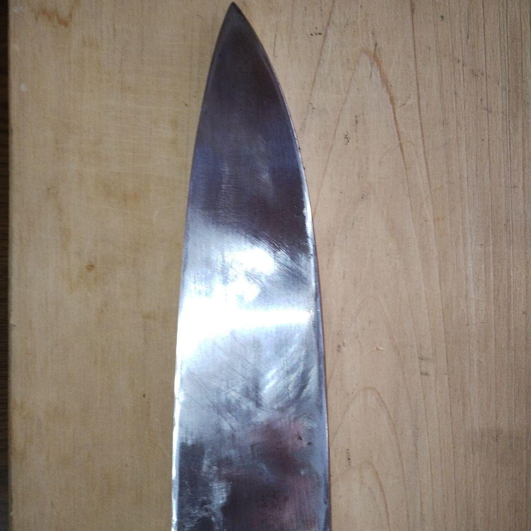 久元作　出刃包丁　全長335mm