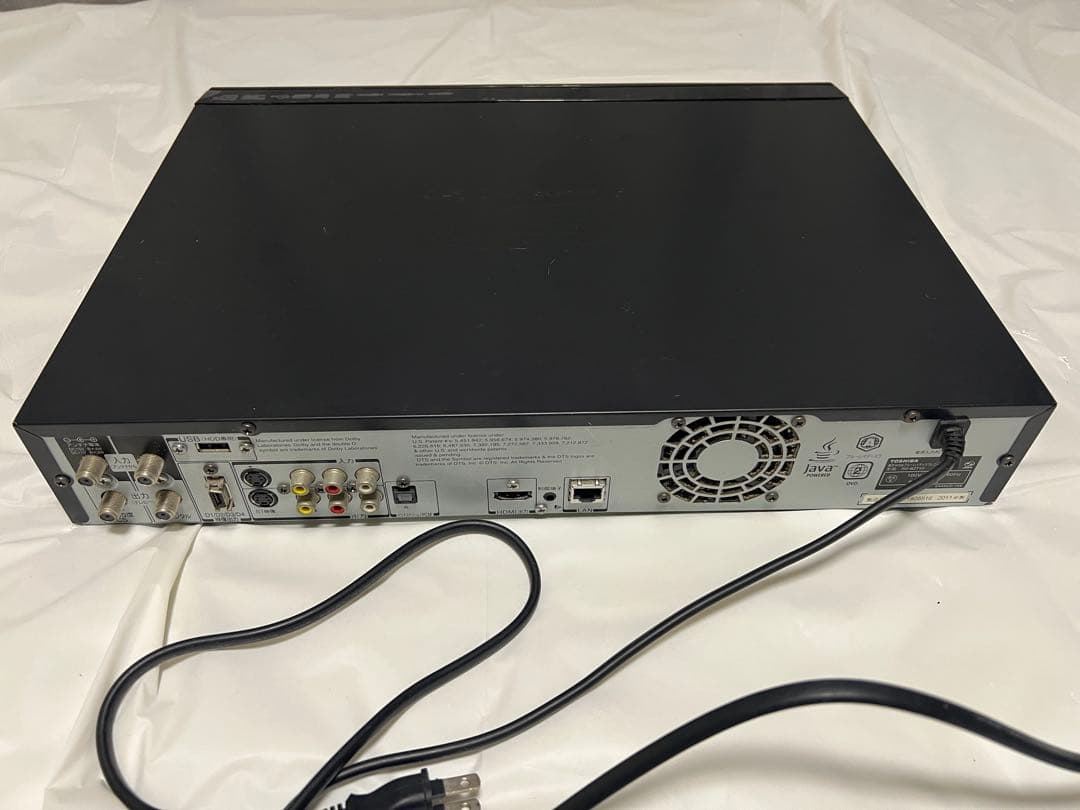 東芝HDD & Blu-rayレコーダー RD-BZ710 純正リモコン付き
