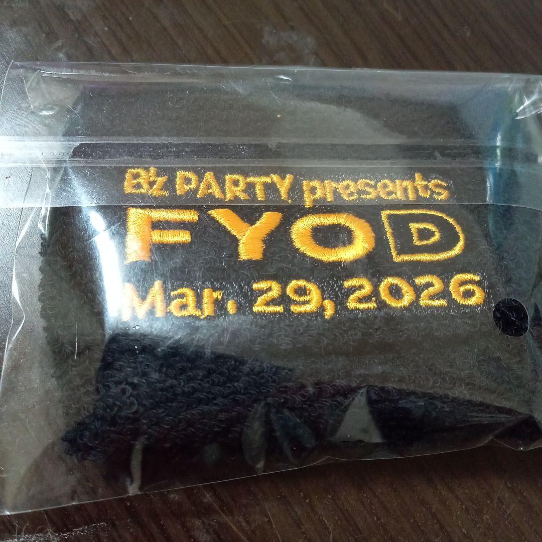 B'z FYOD3/29 リストバンド　未開封