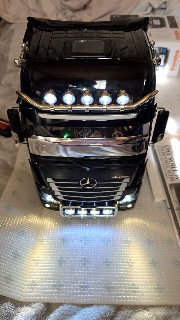 タミヤ1/14　トレーラー　フタバ10J　アクトロス　フルオペ