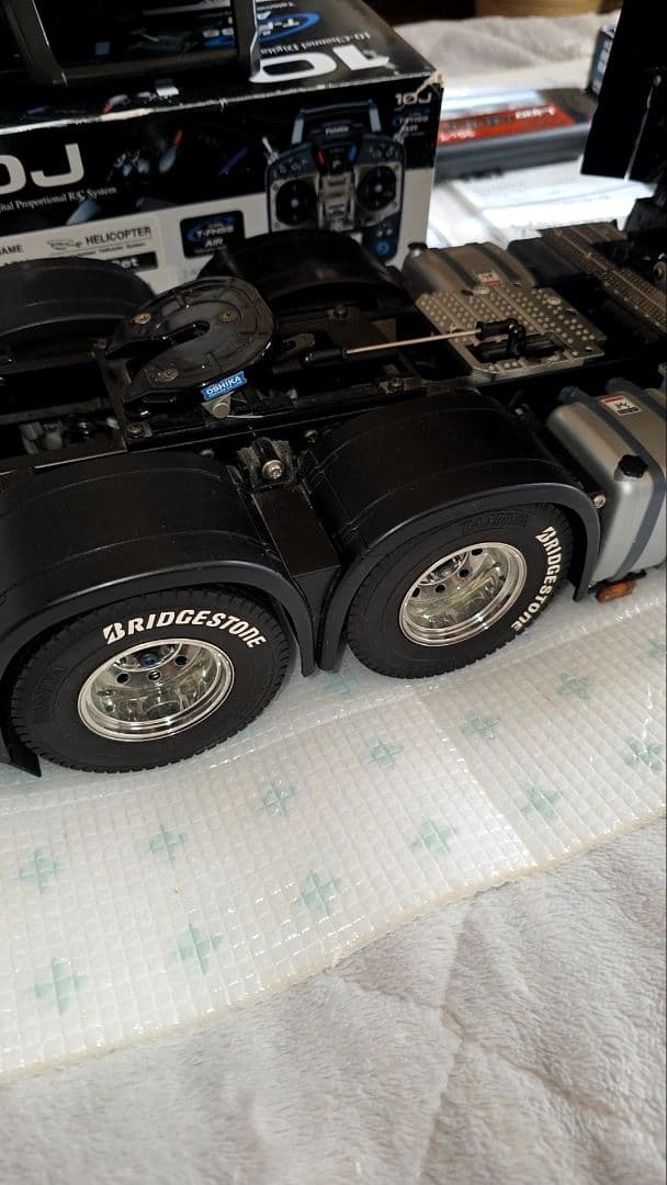 タミヤ1/14　トレーラー　フタバ10J　アクトロス　フルオペ