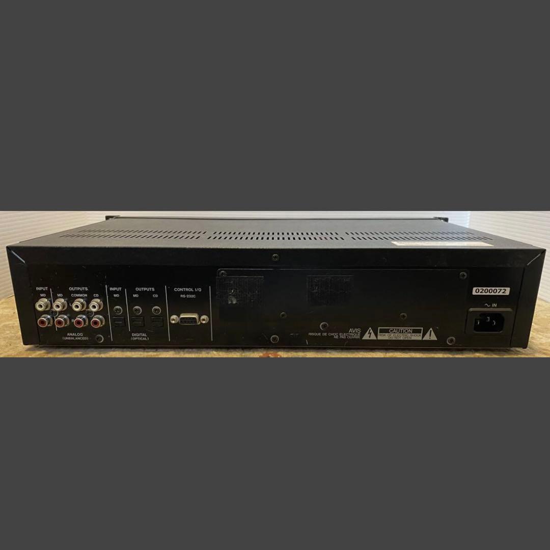 【美品】TASCAM MD-CD1 タスカム CDデッキ リモコン付き ③