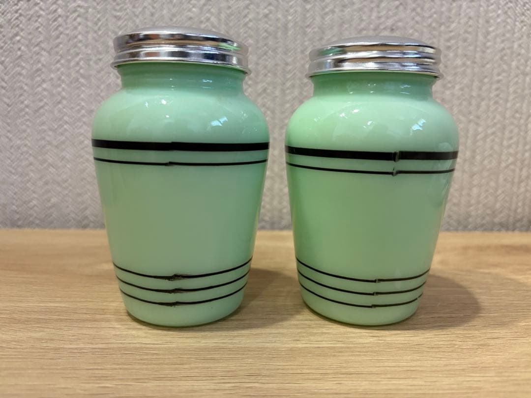 【超美品】ファイヤーキング ジェダイ ソルト＆ペッパー シェーカー ペア 無刻印