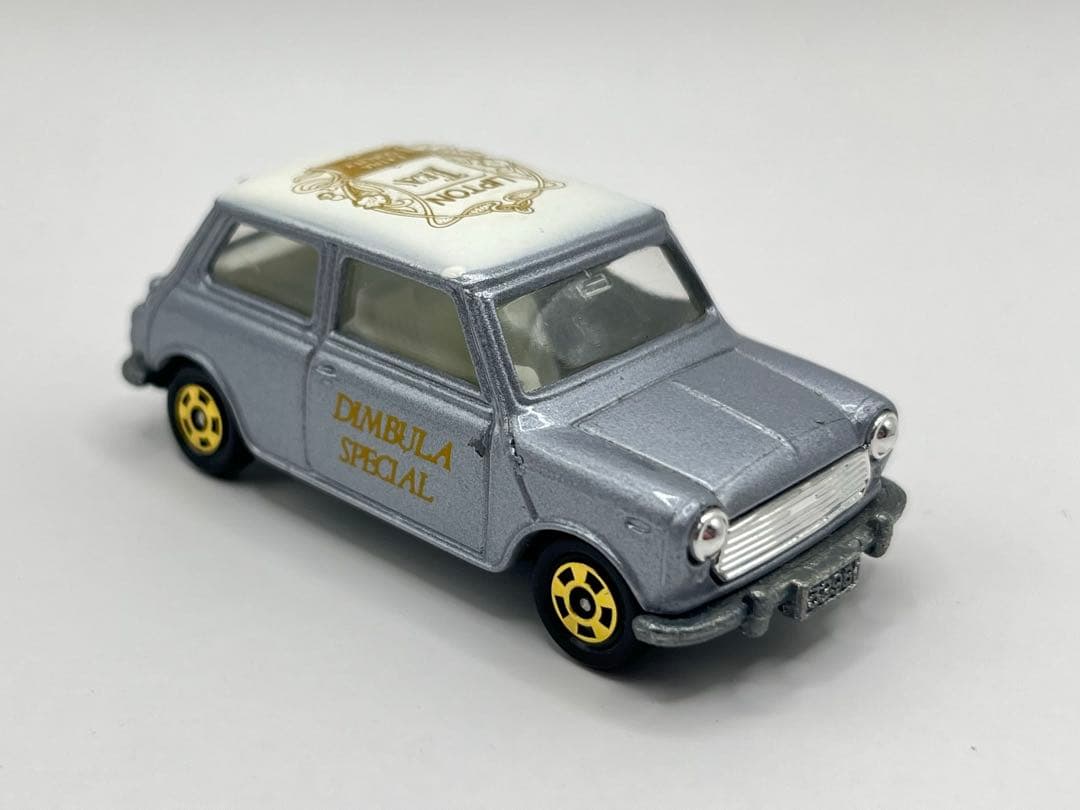 トミカ 日本製 青箱 F8 BLMC ミニクーパー S マークⅢ リプトン特注
