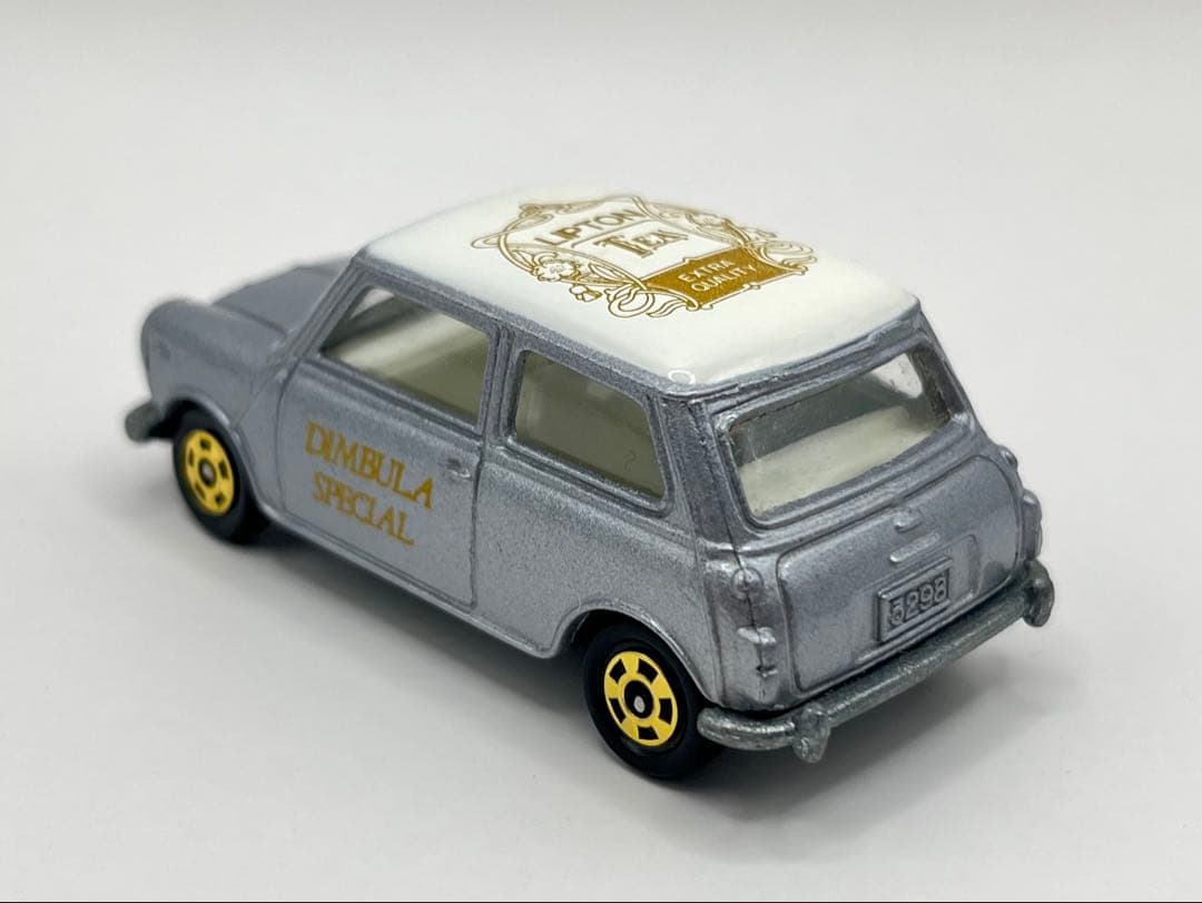 トミカ 日本製 青箱 F8 BLMC ミニクーパー S マークⅢ リプトン特注