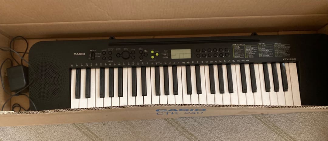 CASIO CTK-240 キーボード