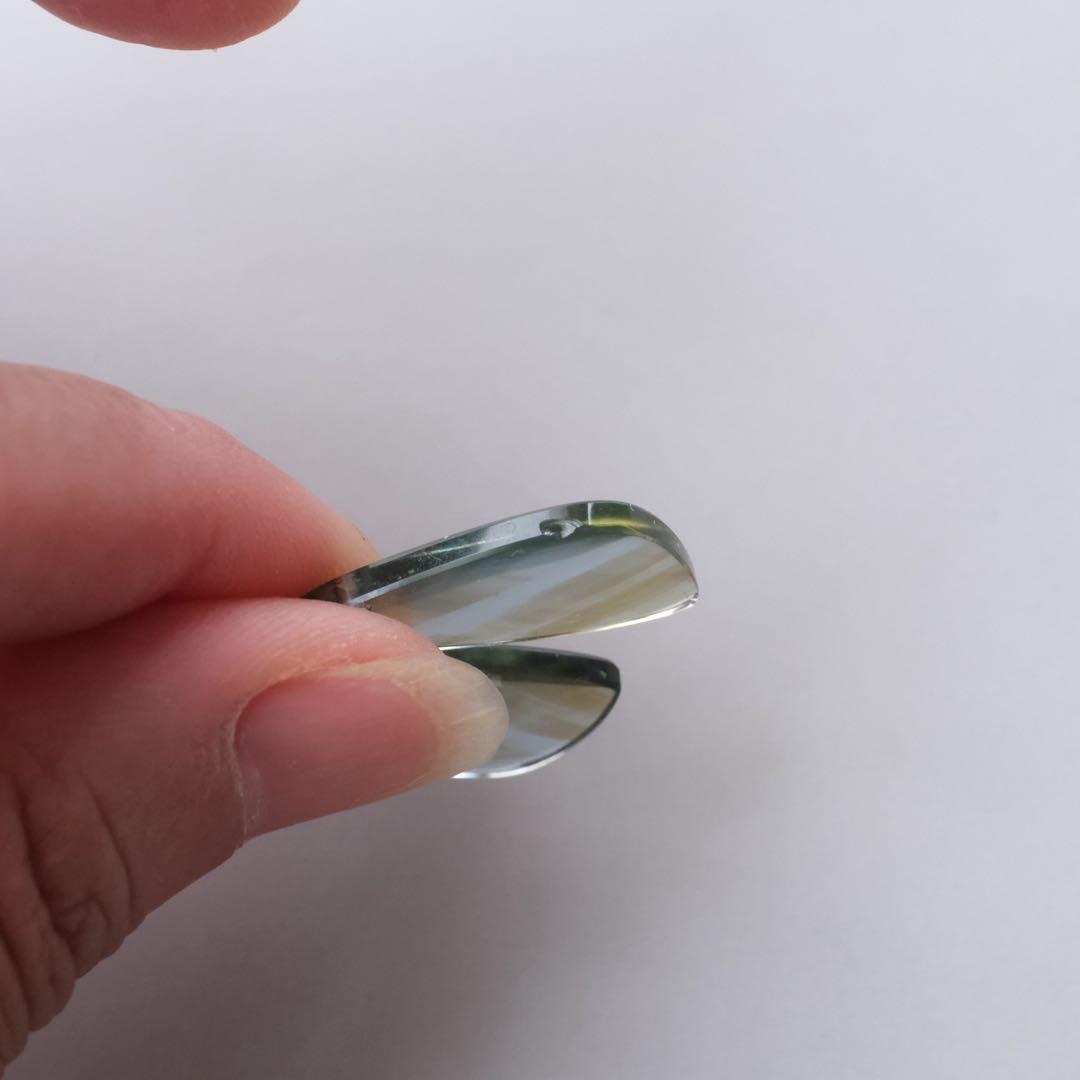 アウトレット！14kgfブルーオブシディアンチャーム