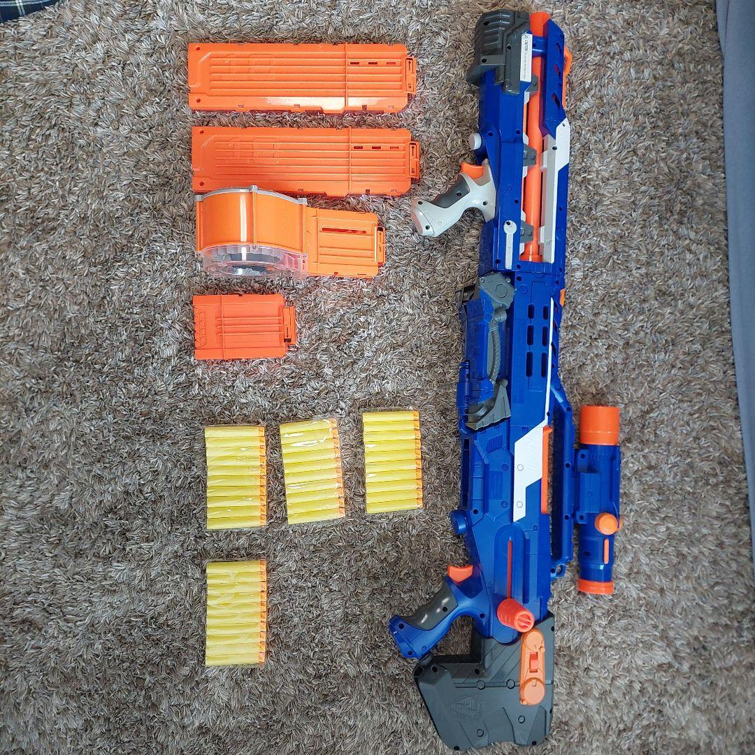 ナーフ Nストライクエリートロングショット,弾倉,弾セット