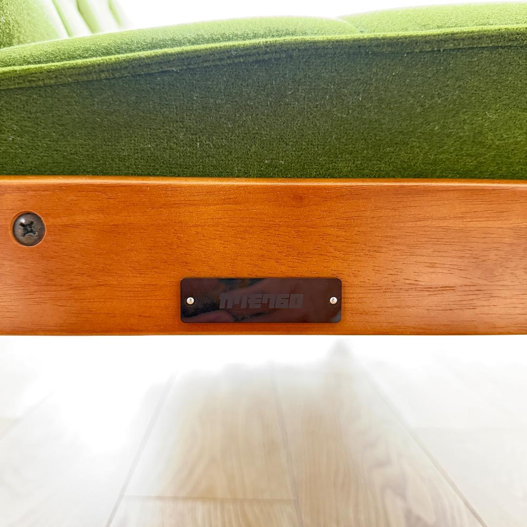 ✳︎週末のお値引き✳︎【美品】カリモク６０　Kチェア　２シーター　モケットグリーン